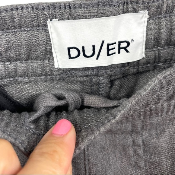NEW DU/ER Womens Grey Seamed Stretch Jogger Size XS - Picture 4 of 9